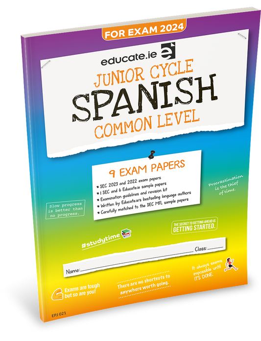 Spanish Junior Cycle Common Level Exam Papers Educate.ie