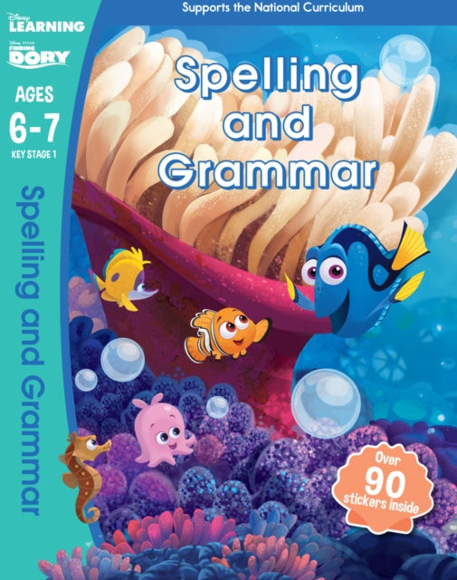 Finding Dory: Spelling & Grammar Activity Book (Age 6-7)