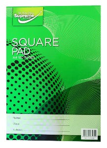 A4 Refill Pad Squared 100 Page