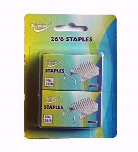 Staples 26/6 - 100 Pack x 2 Boxes