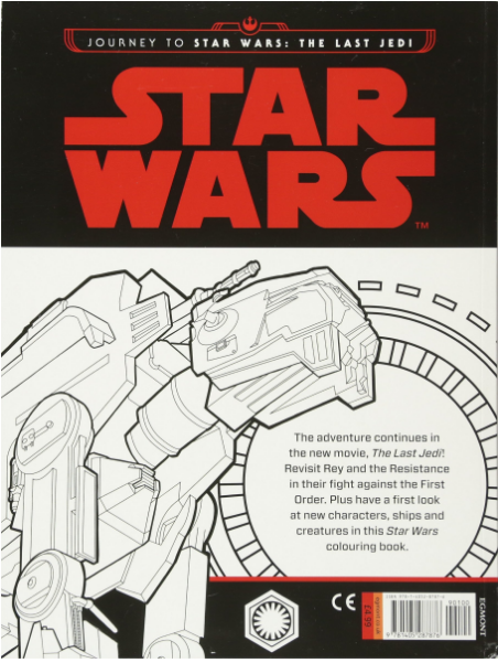 Star Wars: Journey to the Last Jedi Colouring Book