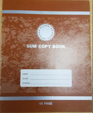 Sum Copy 40 Page
