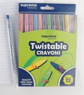 Twistable Crayons 12 Pack Supreme