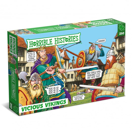 Horrible Histories: Vicious Vikings Jigsaw Puzzle 250pc