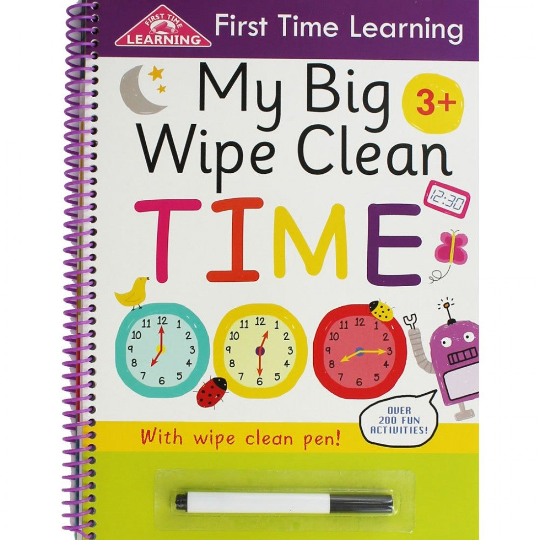 My Big Wipe Clean: Tell The Time